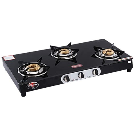 surya company 3 burner gas stove price